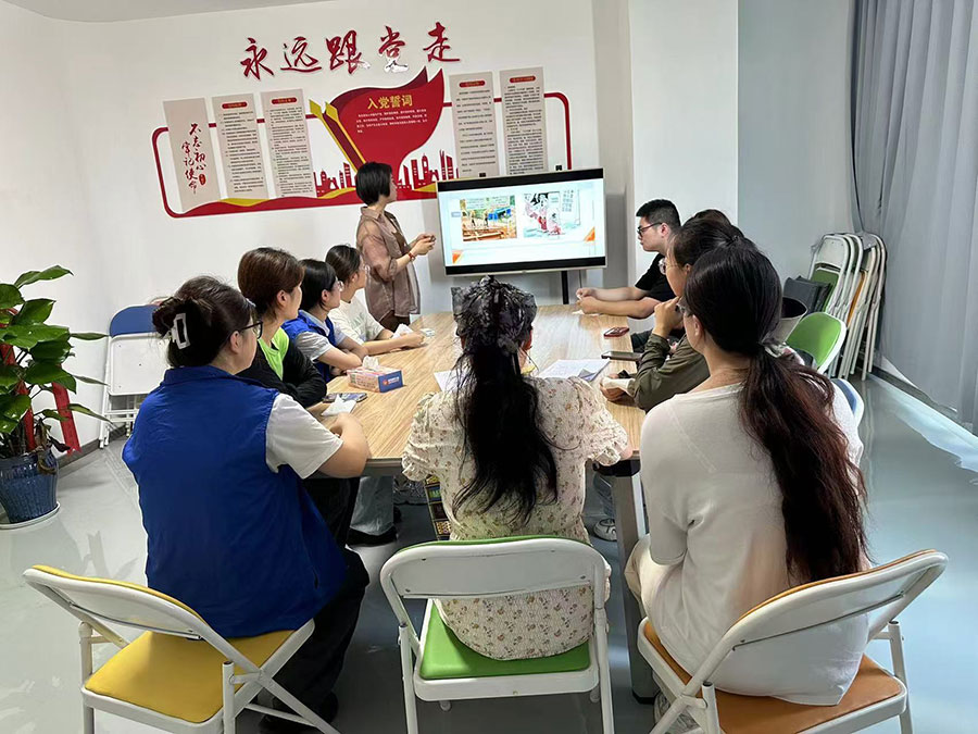 千灯镇消防单位给予我康复机构工作人员进行消防理论知识培训
